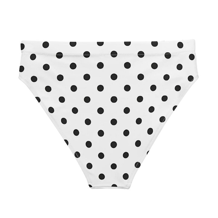 Polka Dot Paradise High-Waisted Bikini Bottoms product image (2)