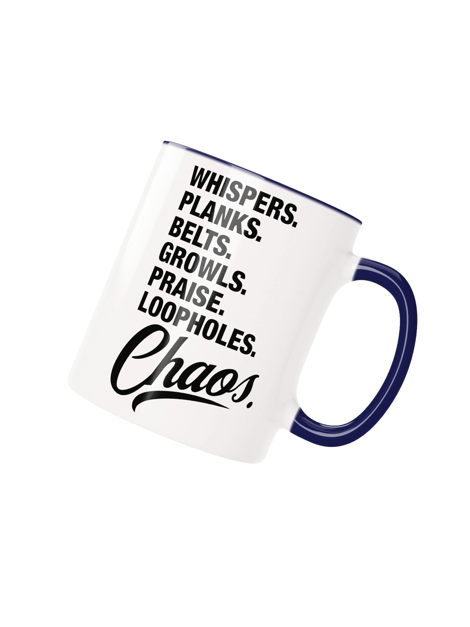 The Chaos Index: Spice Color Handle Mug product image (2)