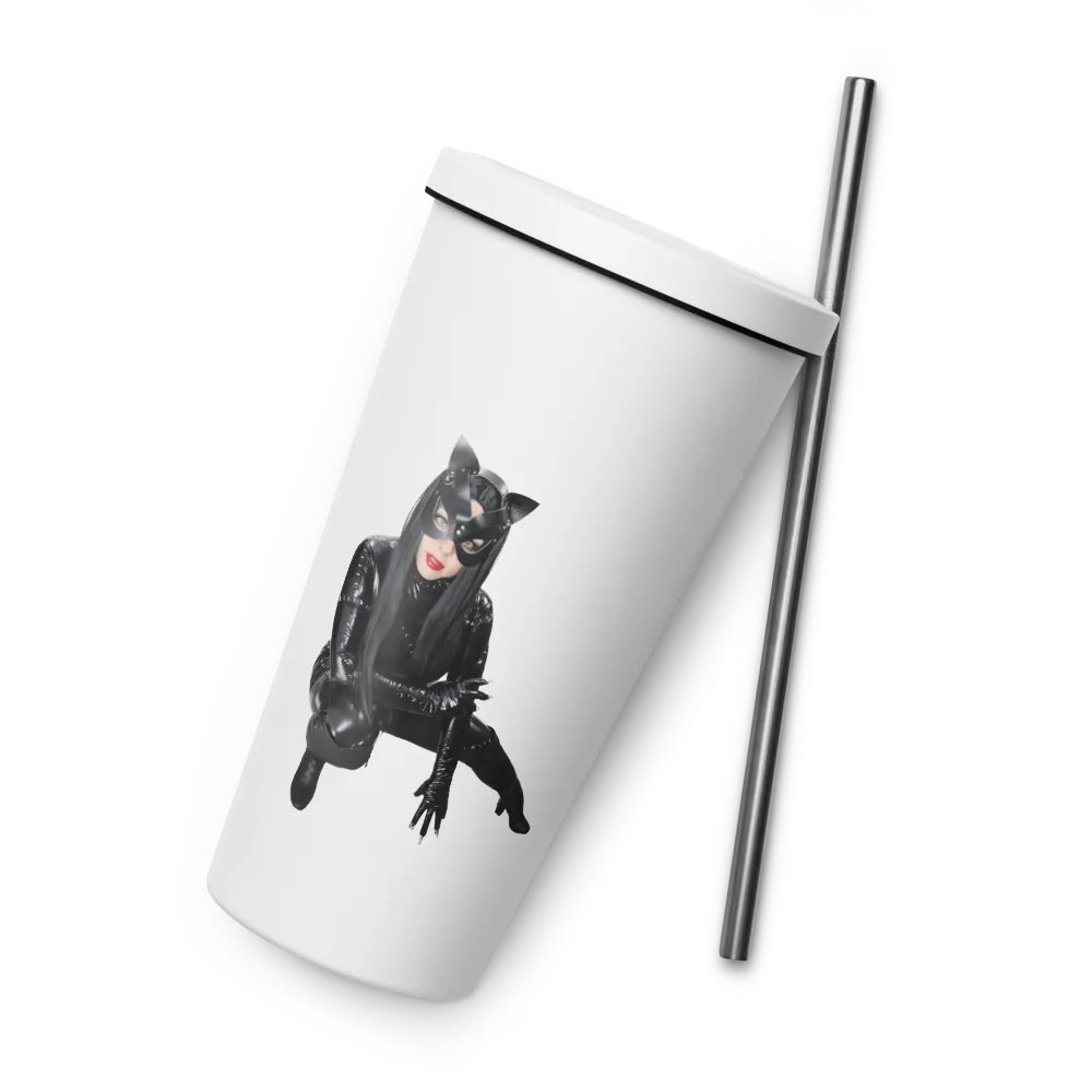 Catwoman Insulated Tumbler w/ Straw product image (5)