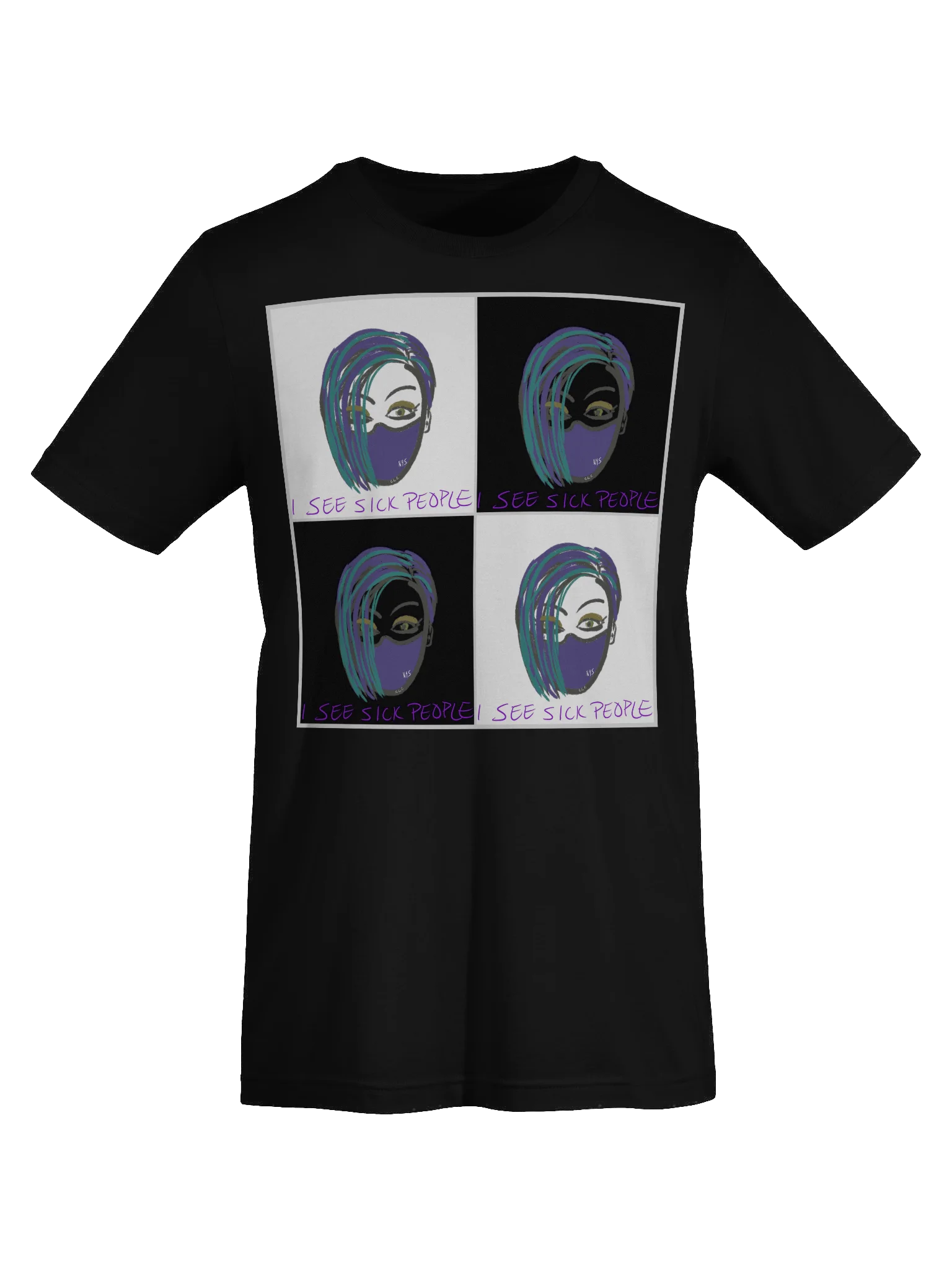 I See Sick People (Warhol version) tee product image (7)