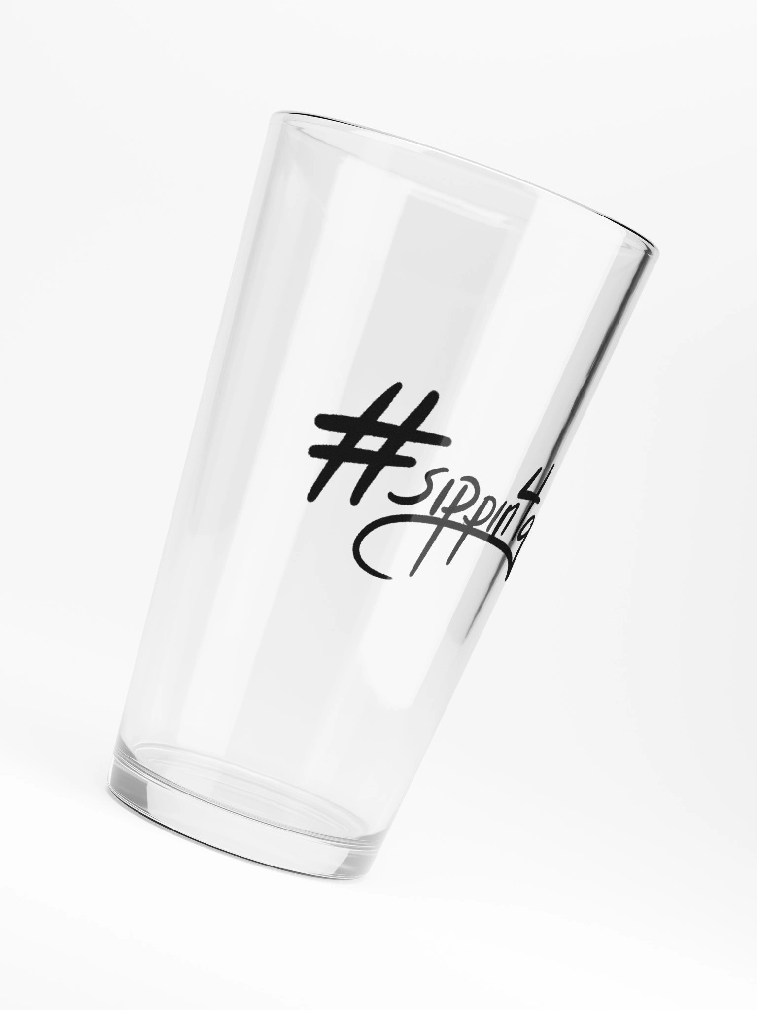 Sippin4Ginger Pint Glass product image (6)