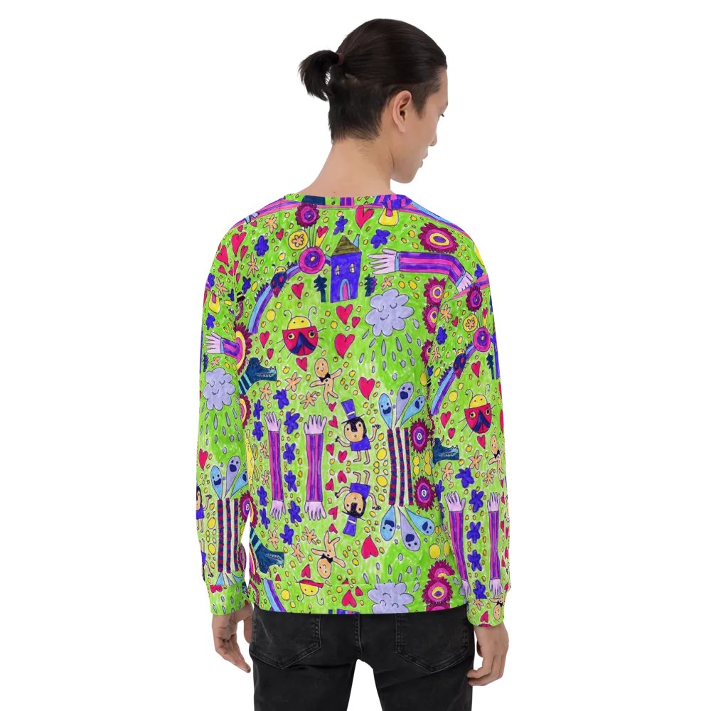 Abstract Doodle Life Unisex Sweatshirt product image (3)