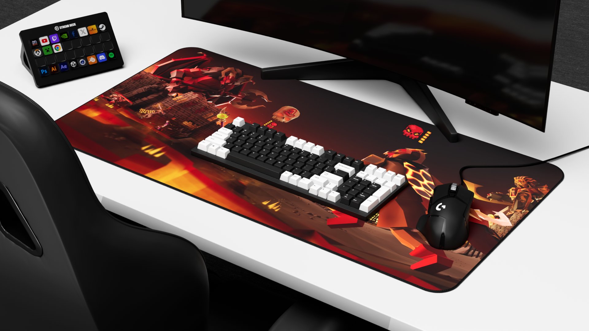 Deadman Mode | Premium Desk Mat product image (3)