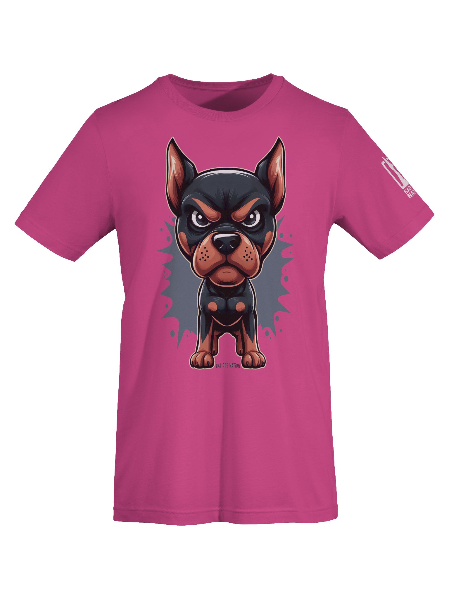 Doberman Angry Pup - Premium Unisex T-shirt product image (14)