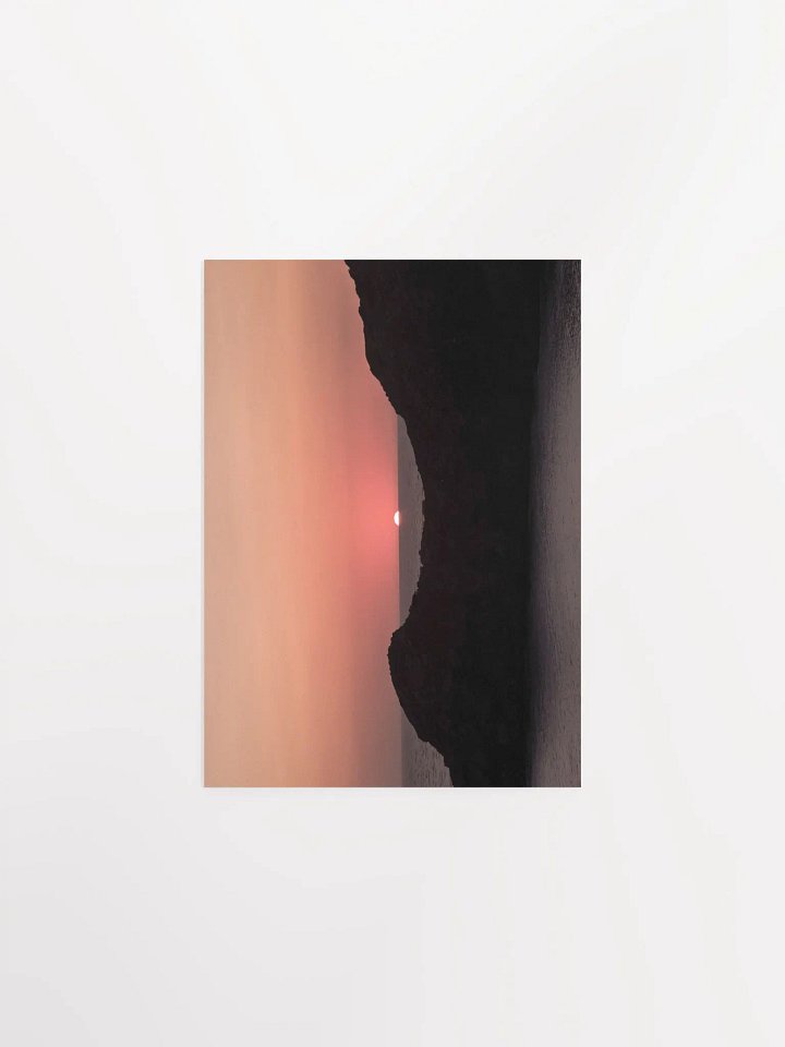 Tramonto in Sardegna - Enhanced Matte Paper Poster product image (2)