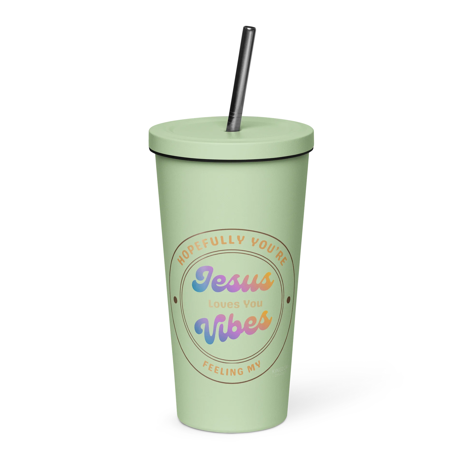 Jesus Vibes Travel Tumbler - Mint product image (1)