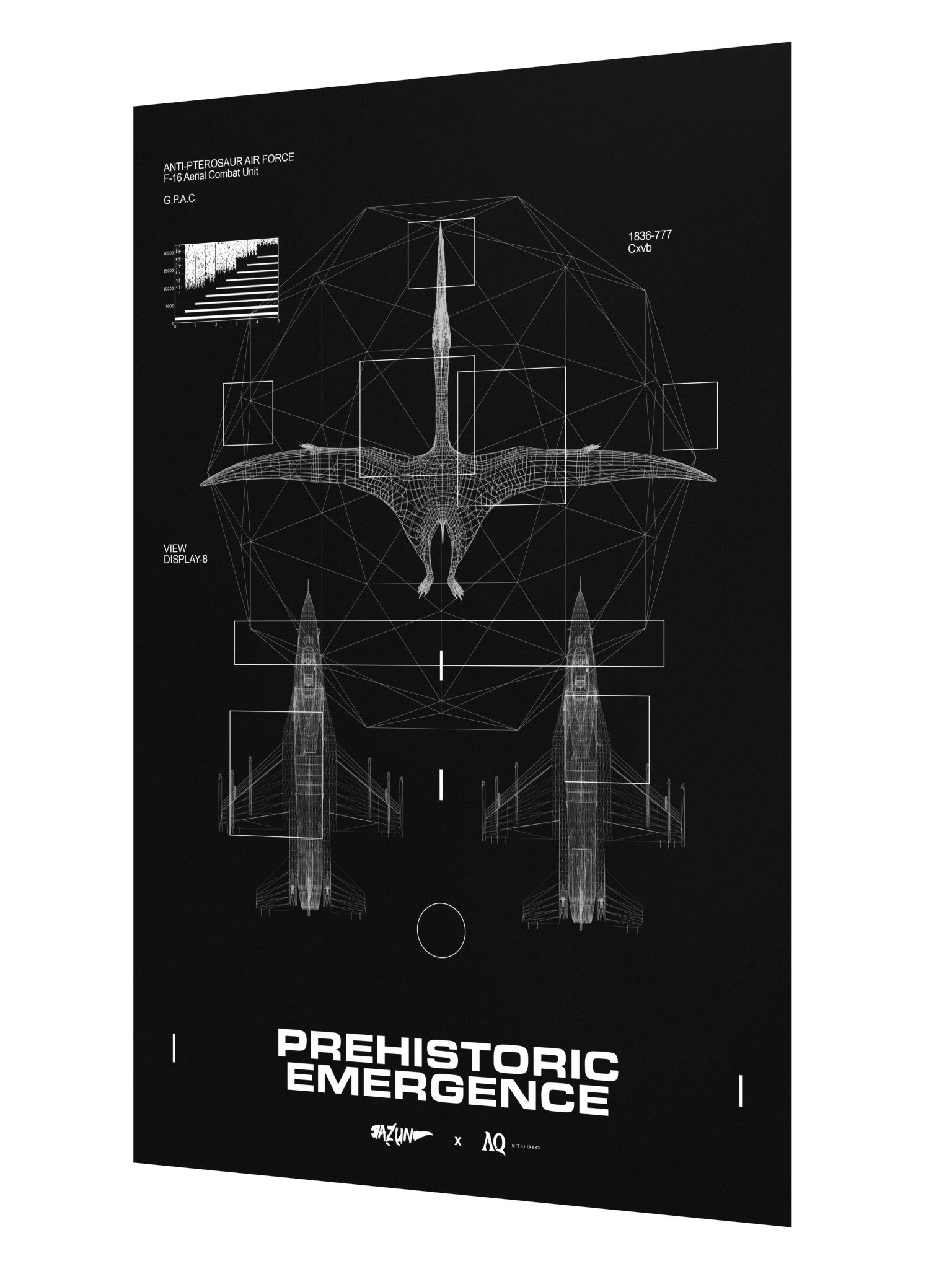 Wireframe A.P.A.F. Poster product image (2)