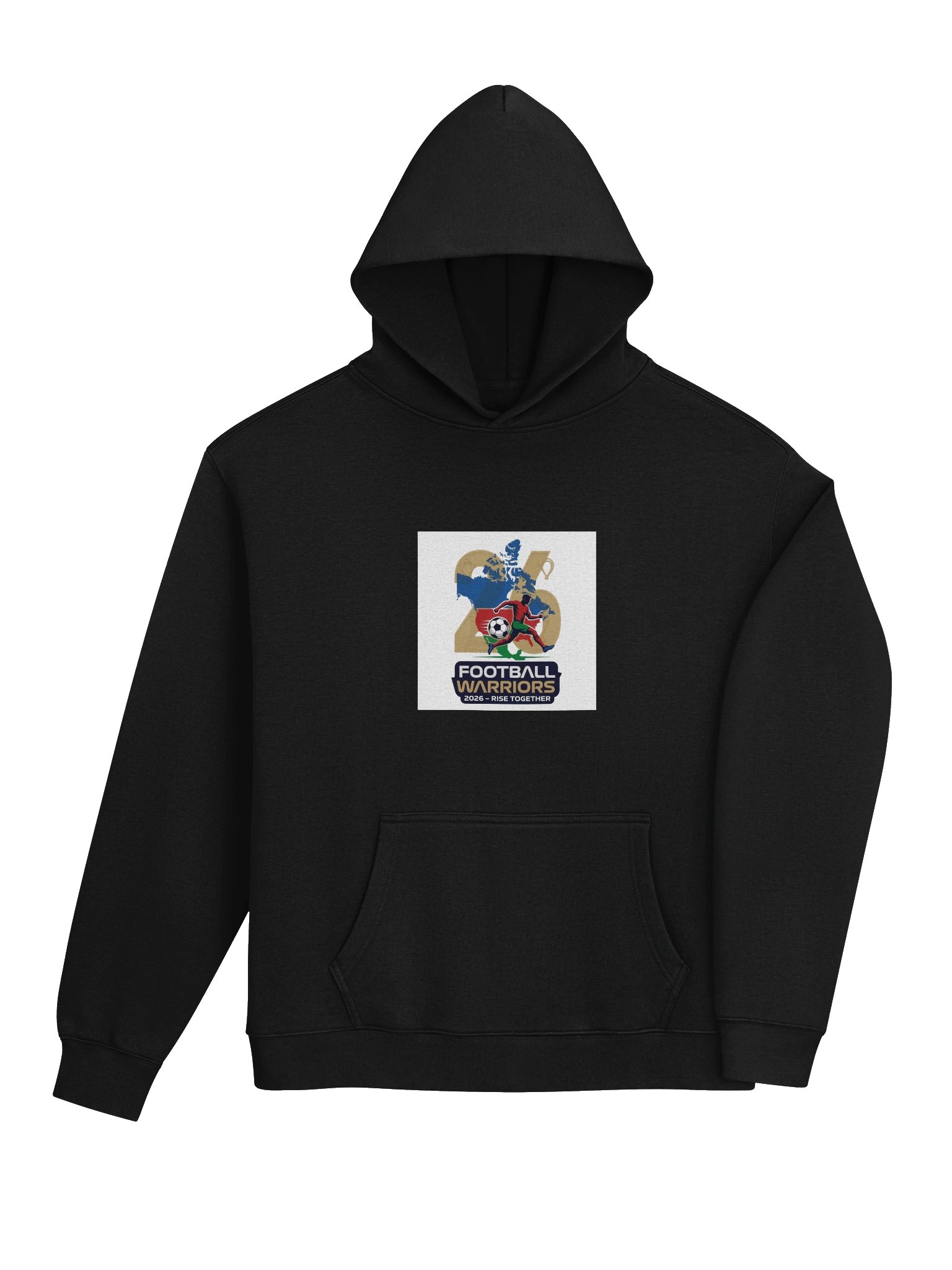 Premium Oversized Hoodie Football Warrior 2026 product image (11)