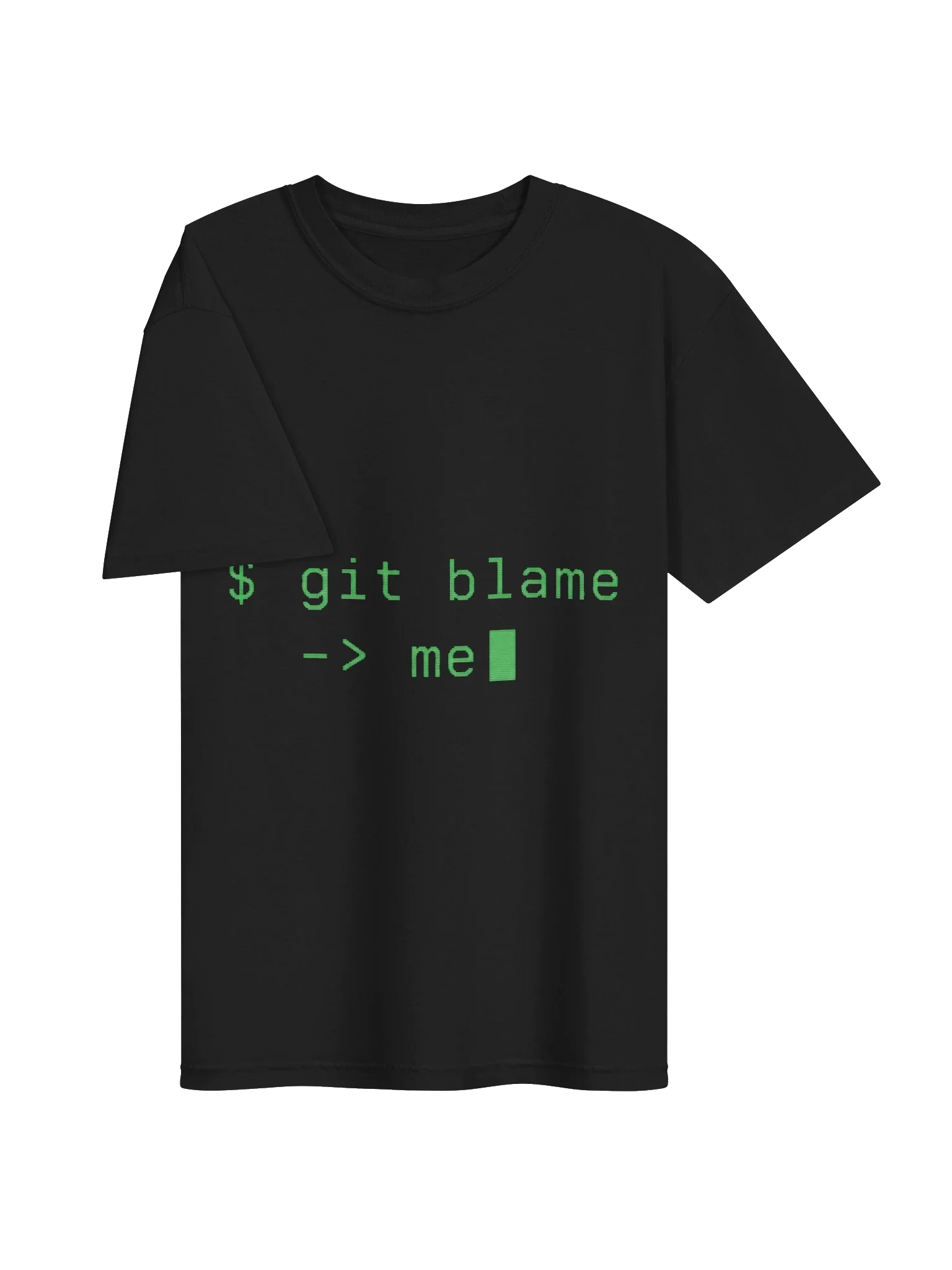 Git Blame Me Tee — view 3