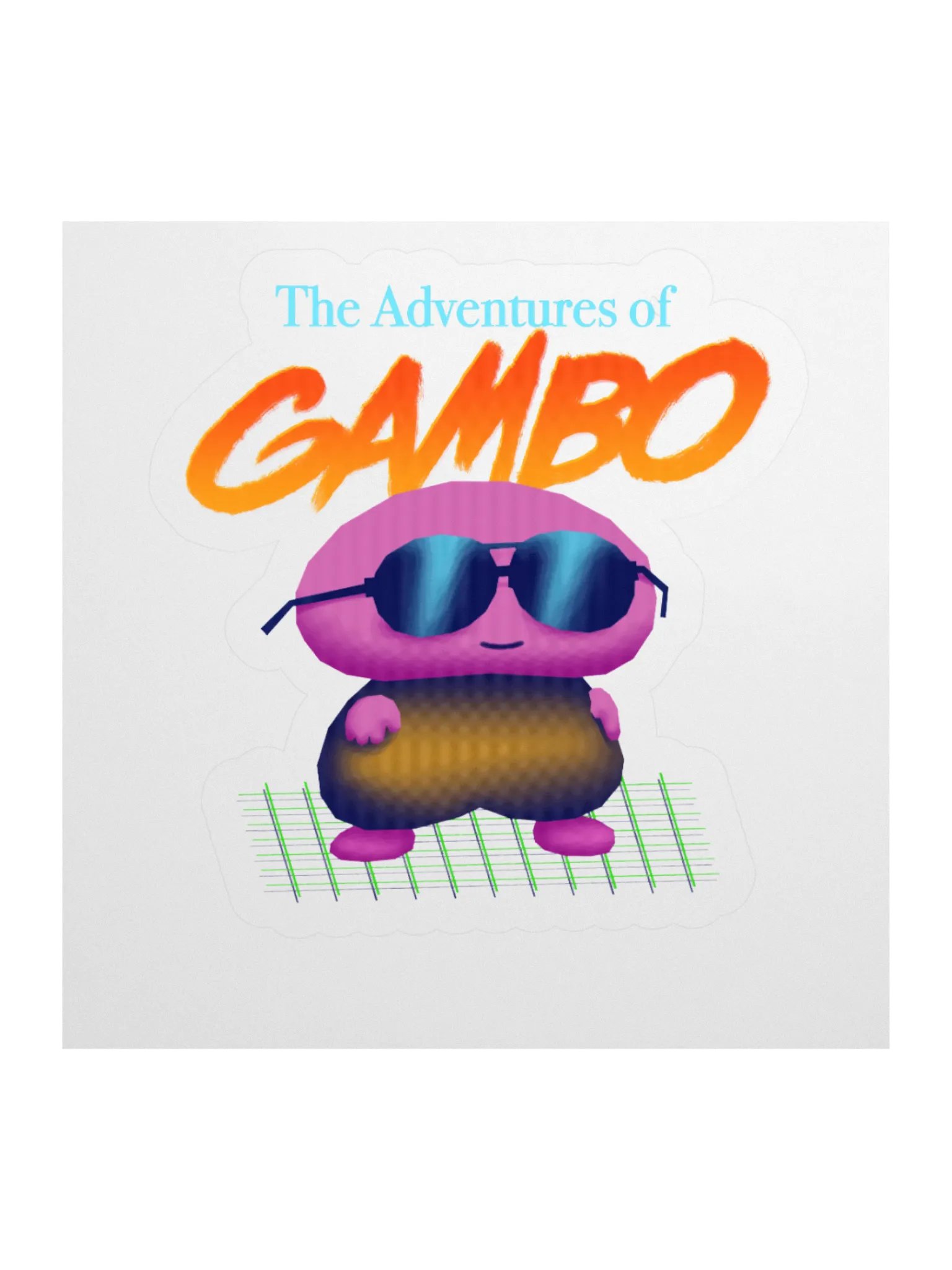 The Adventures of Gambo Sticker product image (2)