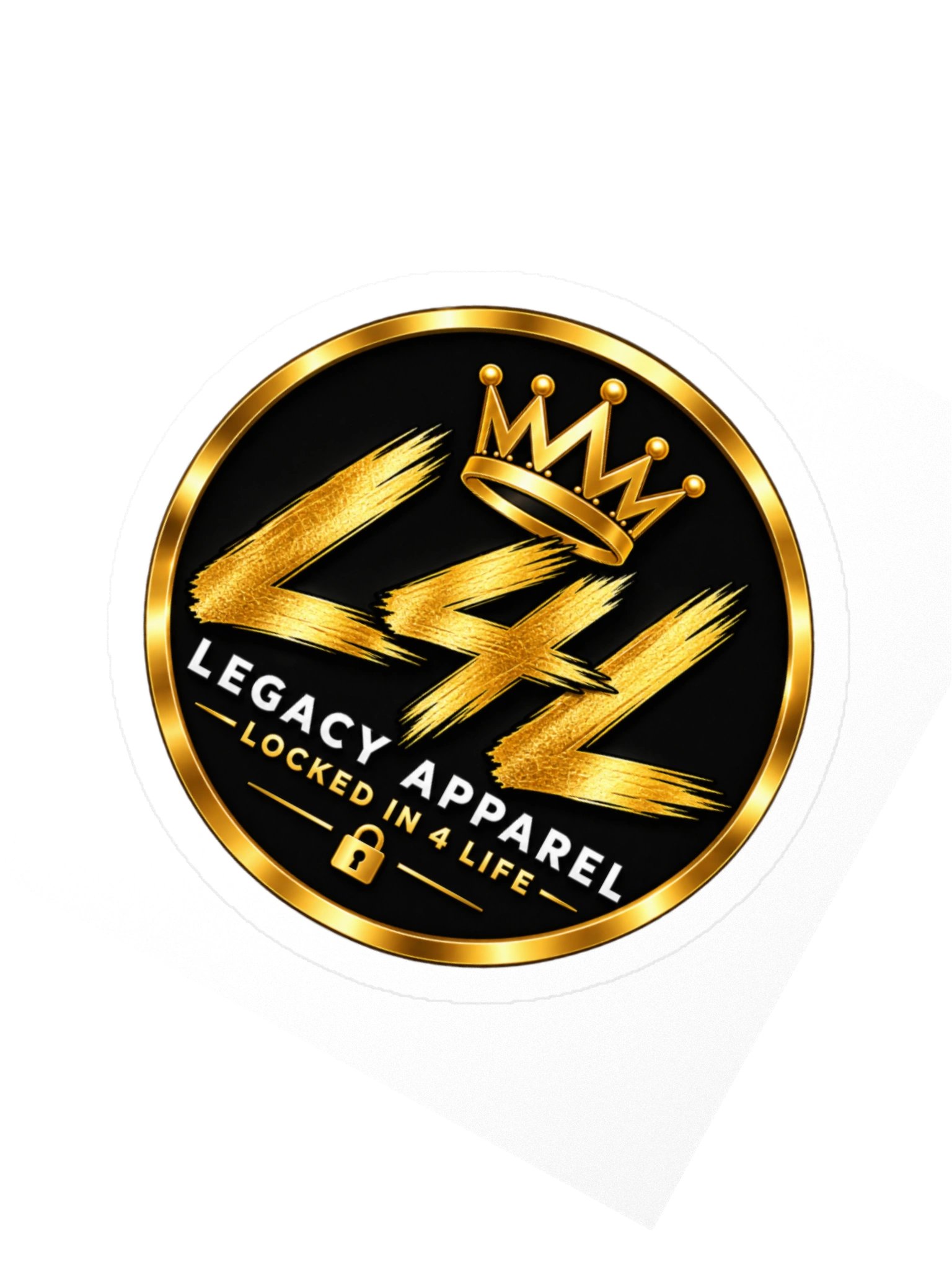 L4L Legacy Apparel Signature logo sticker product image (6)