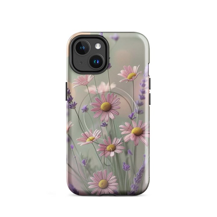 Dreamy Daisy Tough MagSafe® iPhone® 14, 15, 16, 17, Pro, Pro Max, Plus Cases. product image (2)