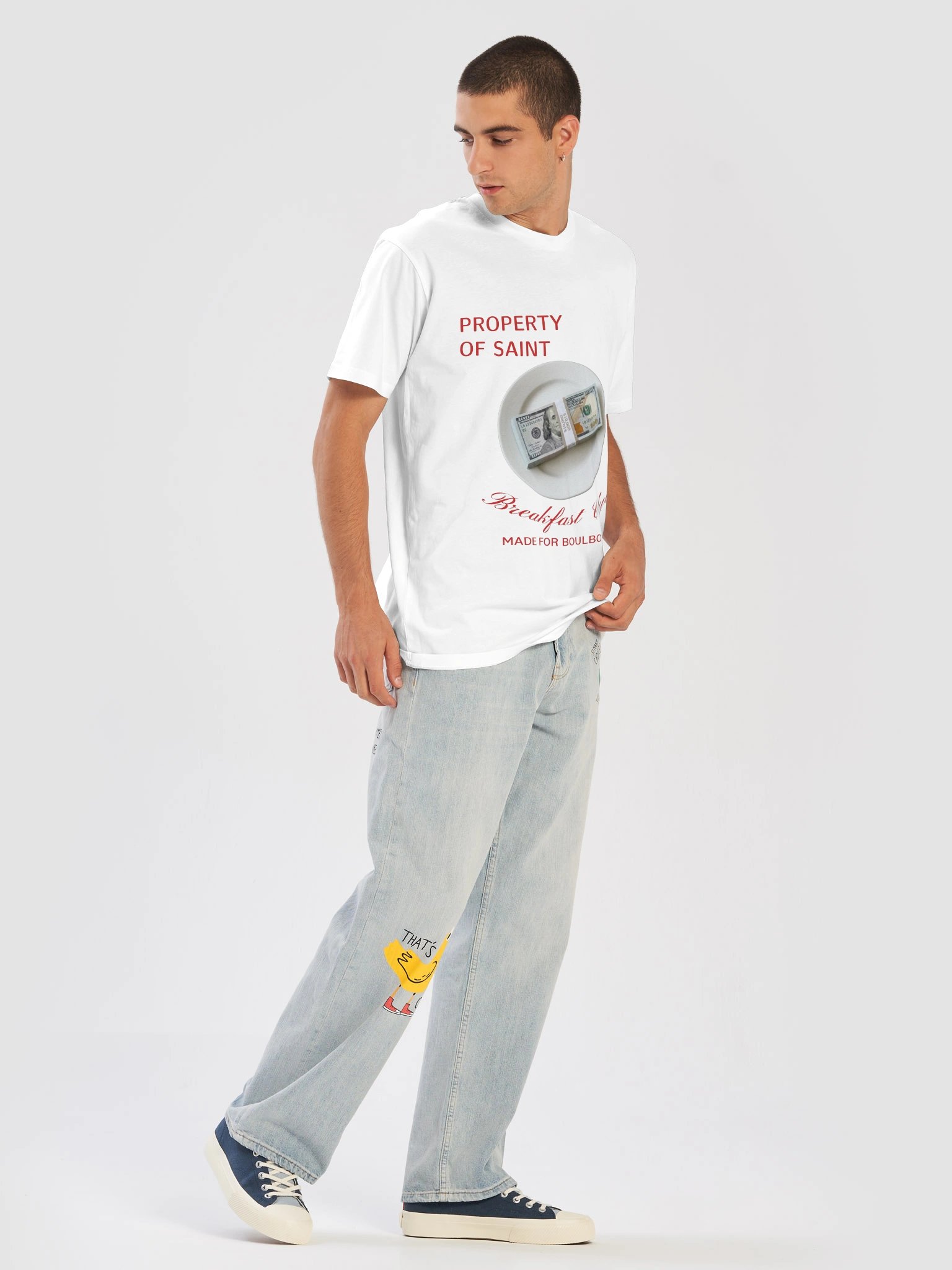 Breakfast Club Saint Graphic Tee product image (5)