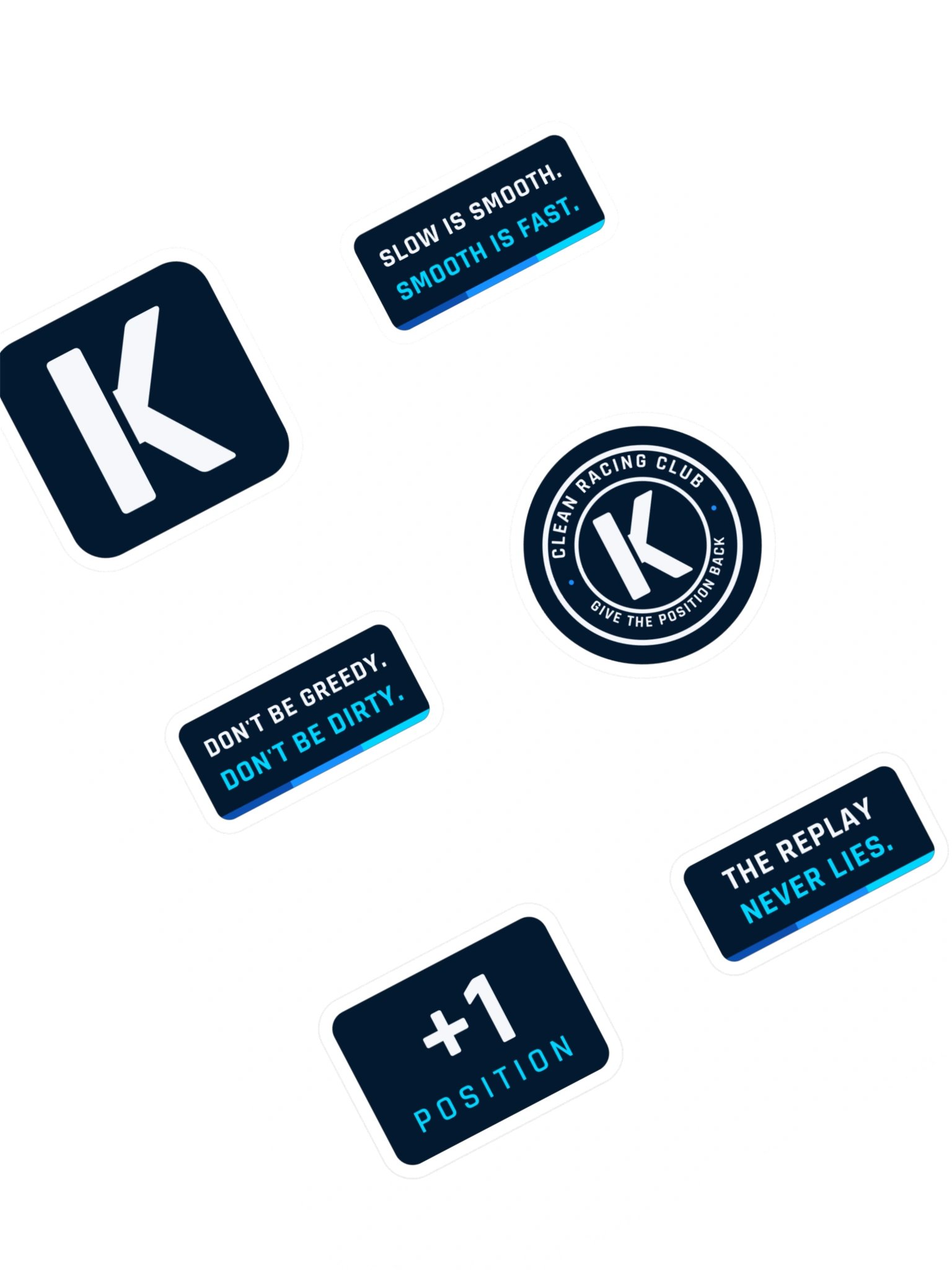Clean Racing Sticker Sheet product image (1)