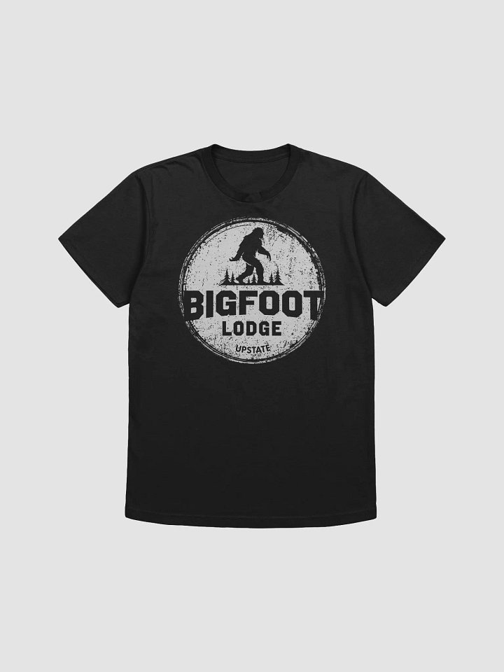 Bigfoot Lodge Upstate Black Supersoft Tee product image (1)