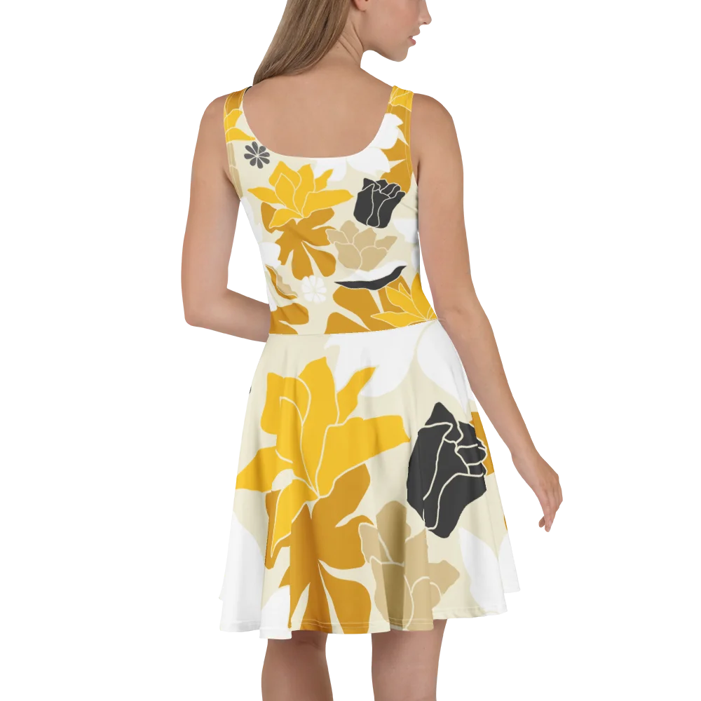 Floral Harmony All-Over Print Skater Dress product image (4)