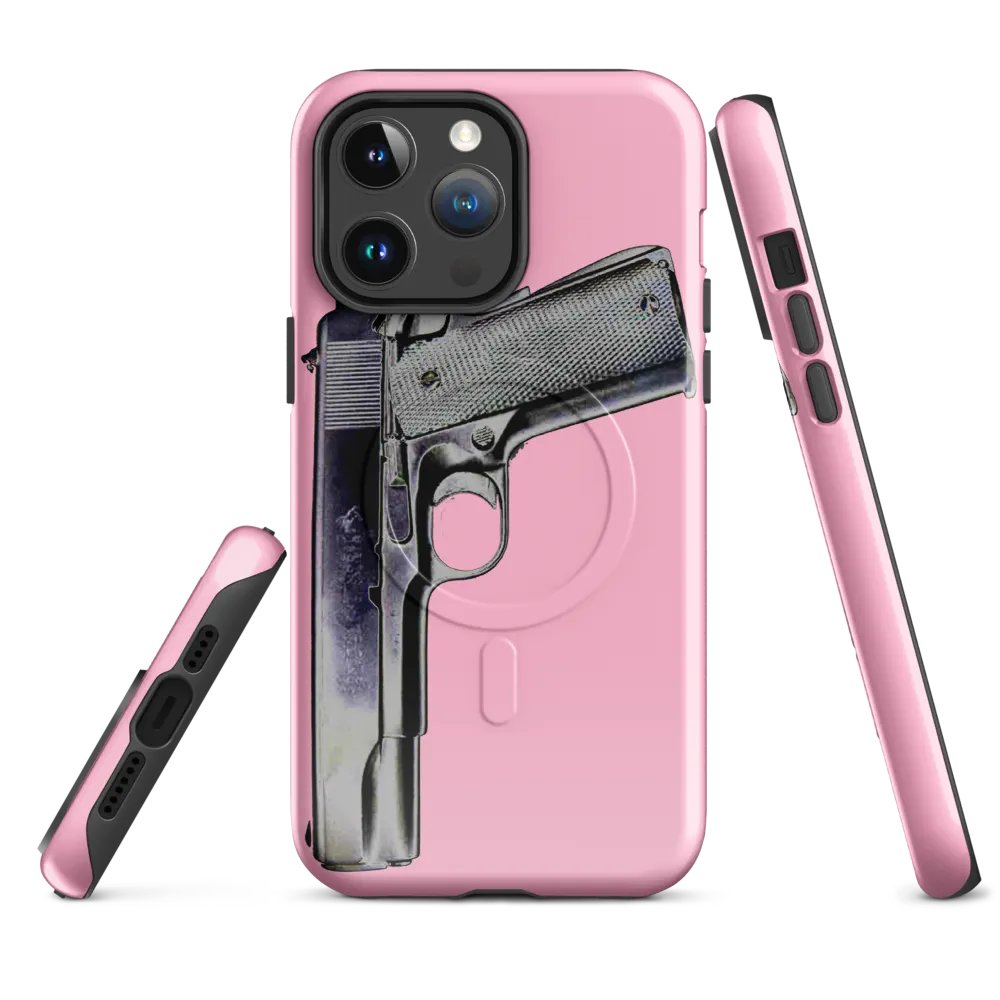 Semi-Automatic Pistol - PINK | iPhone® Case product image (1)