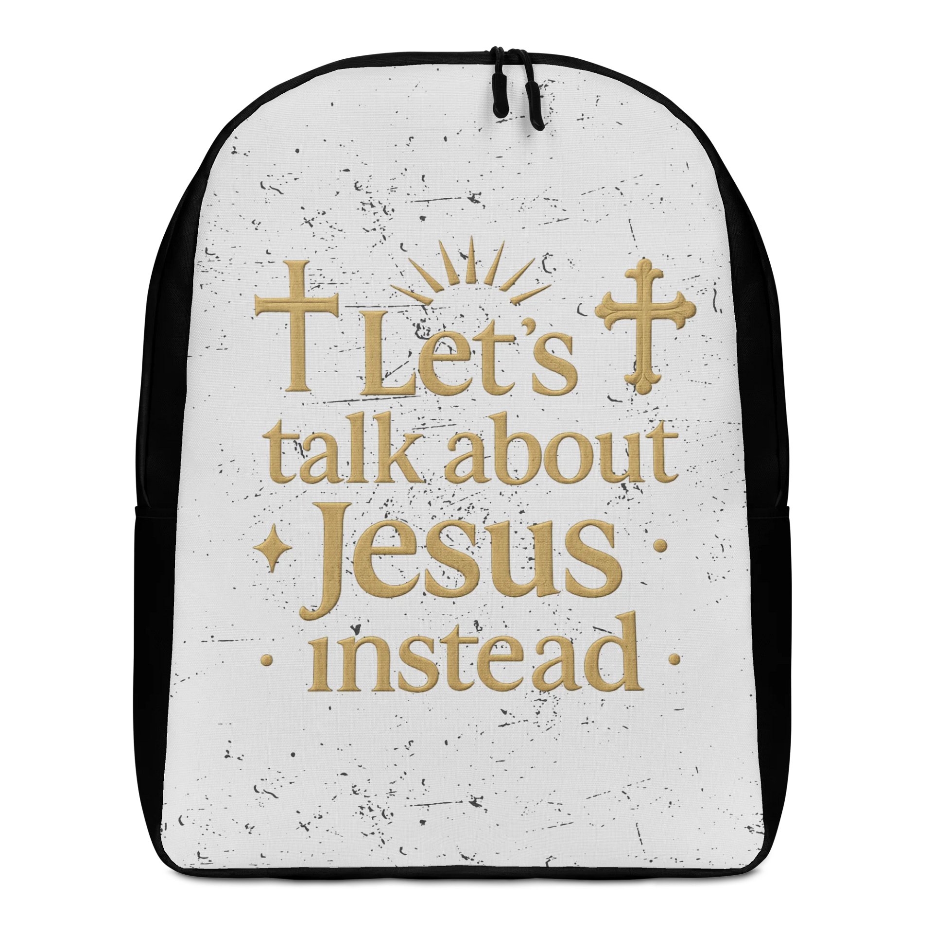 Let's Talk About Jesus All-Over Backpack product image (1)