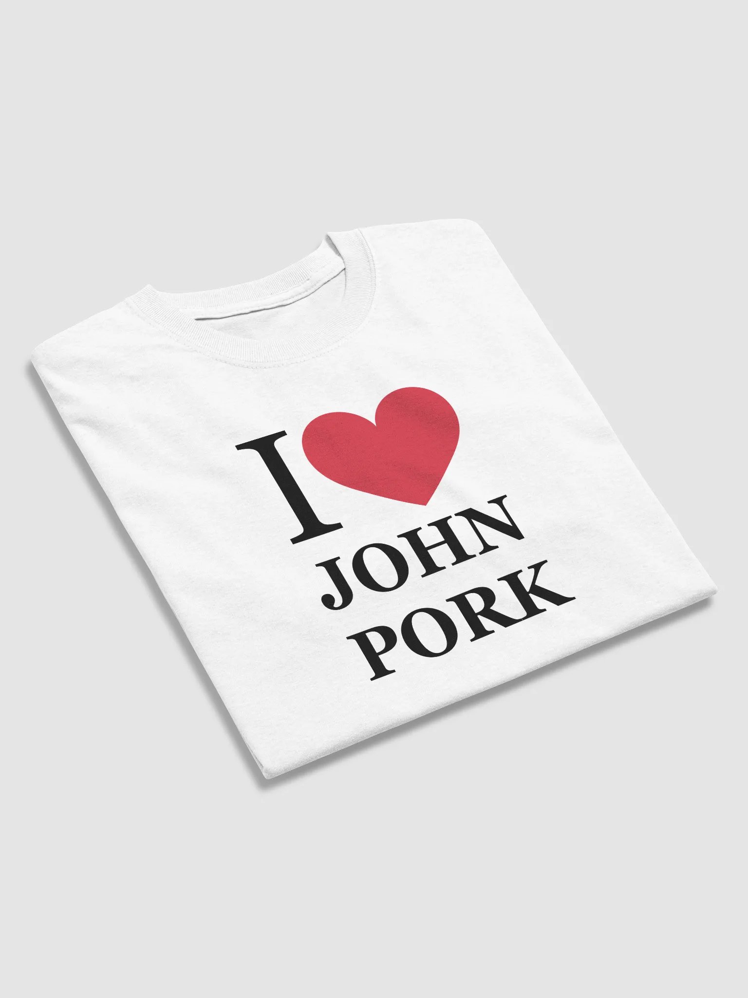 I LOVE JOHN PORK TEE product image (4)
