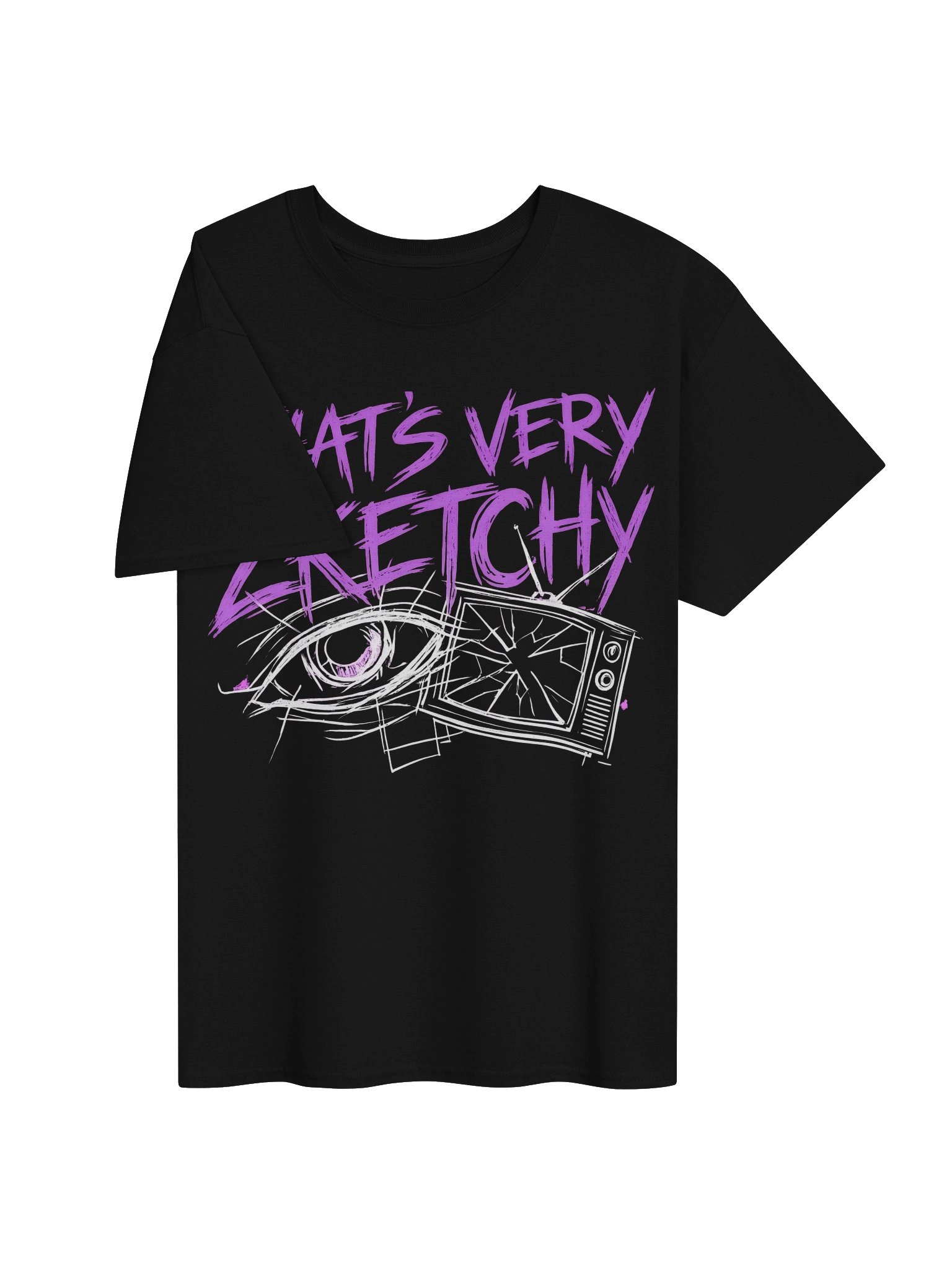 Glitch Vision Heavyweight T-Shirt product image (5)