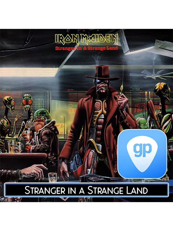 Stranger in a Strange Land | PDF Tab + Guitar Pro | Iron Maiden product image (1)