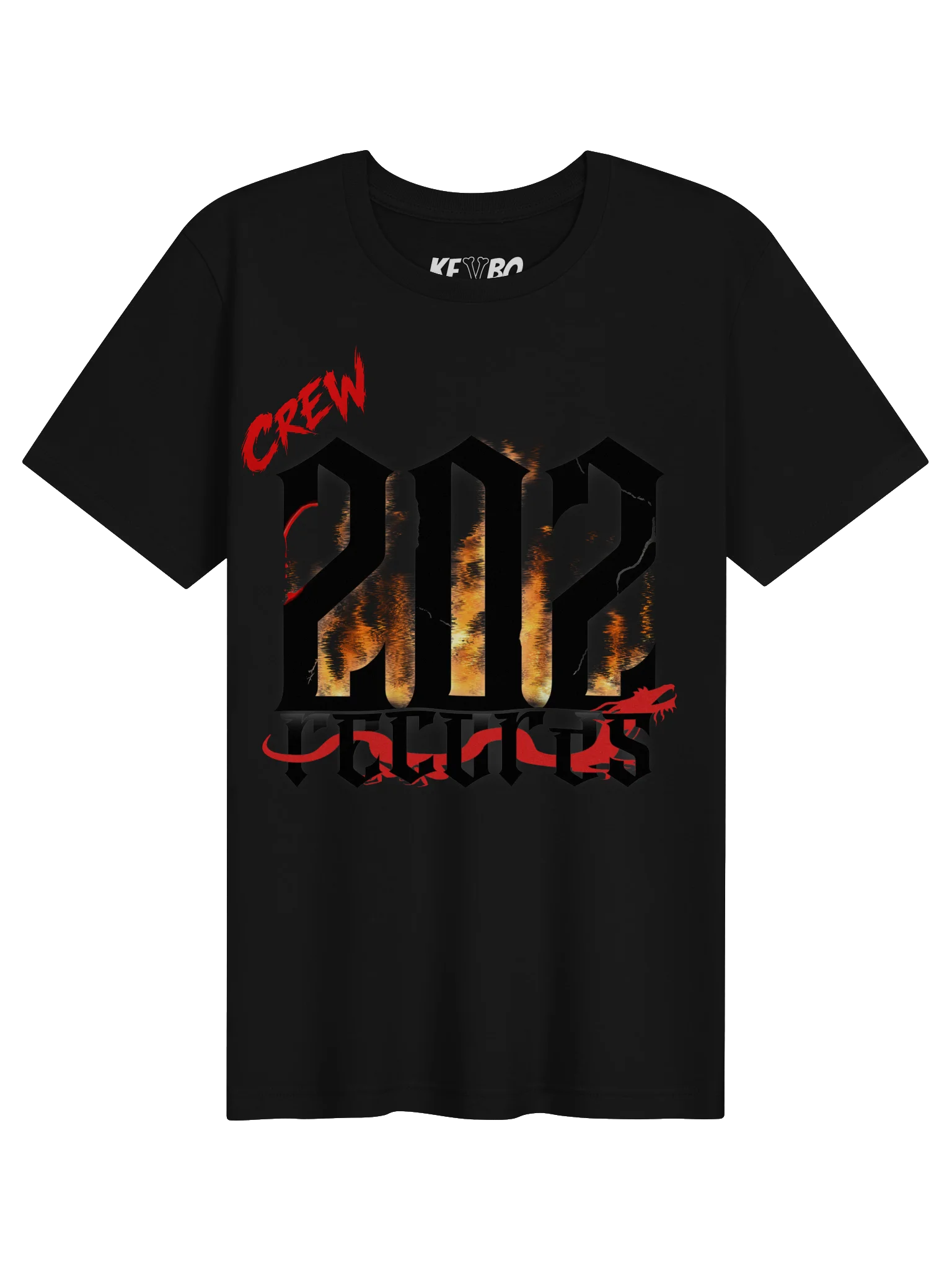 Crew 202 "Moderators" ADULT Black T-Shirt product image (1)