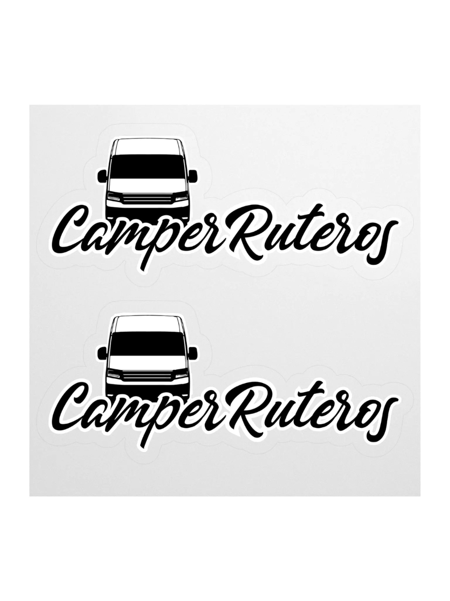 🚐✨ Pegatina Oficial CamperRuteros – Viaja con Espíritu Aventurero product image (1)