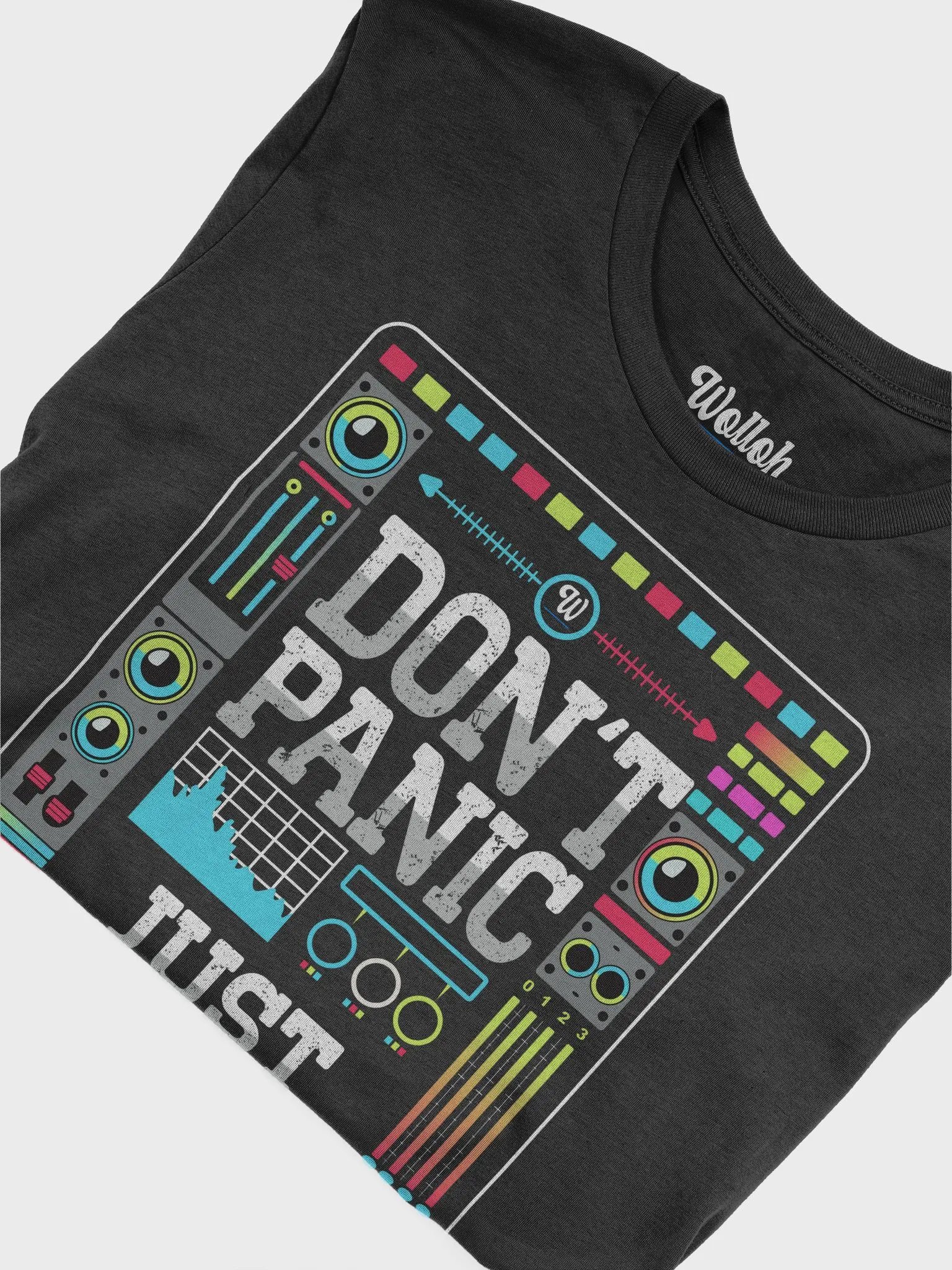 Don't Panic Just Automate – Funny Music production T-Shirt product image (9)