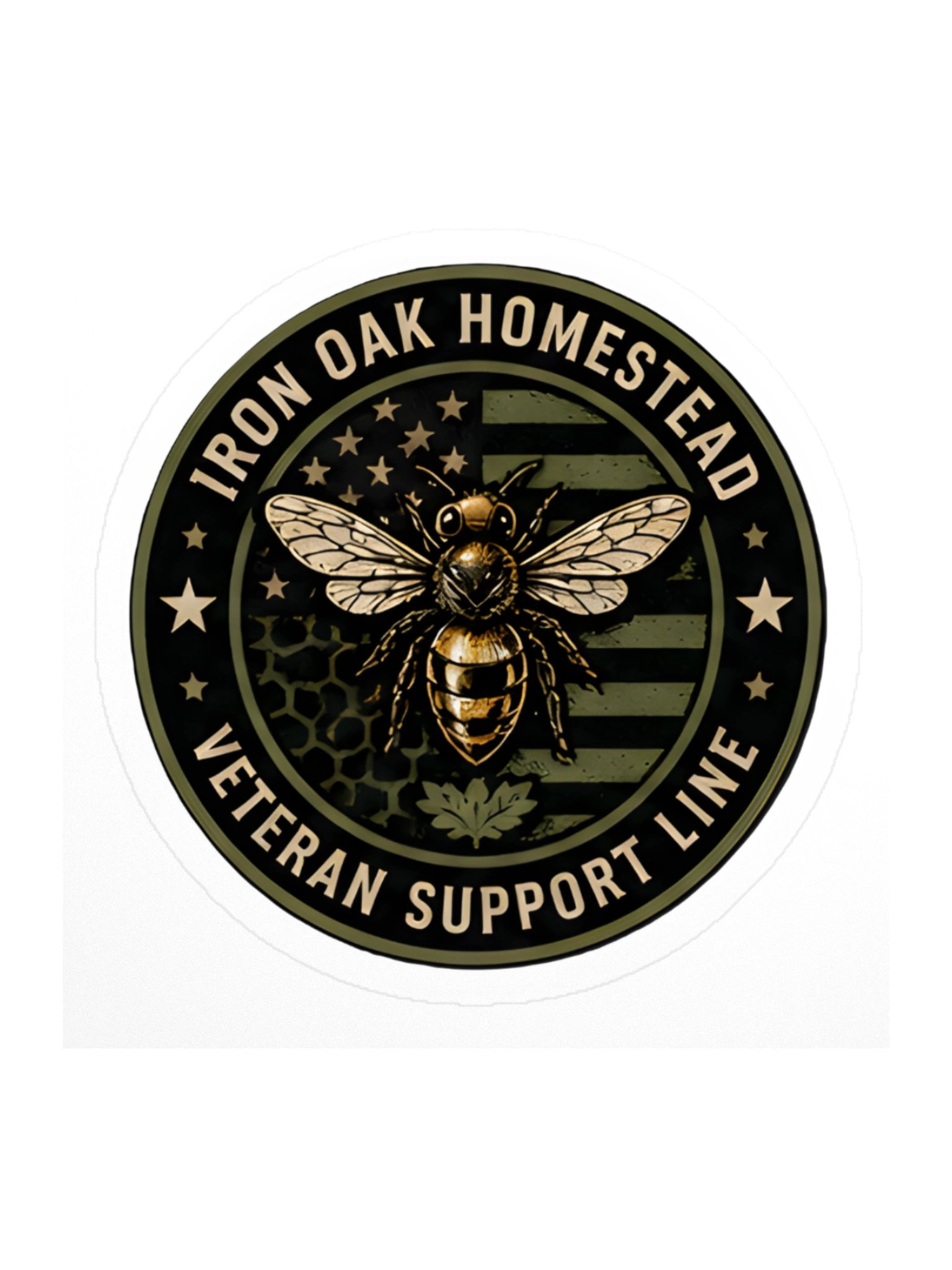 Veteran Support Line Sticker product image (1)