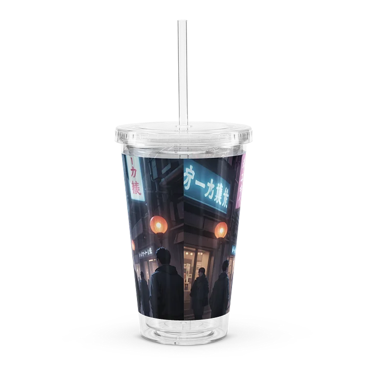 Lepus Ferox — Ancillina Sicaria — Double Wall Clear Plastic Tumbler (16 oz) product image (2)