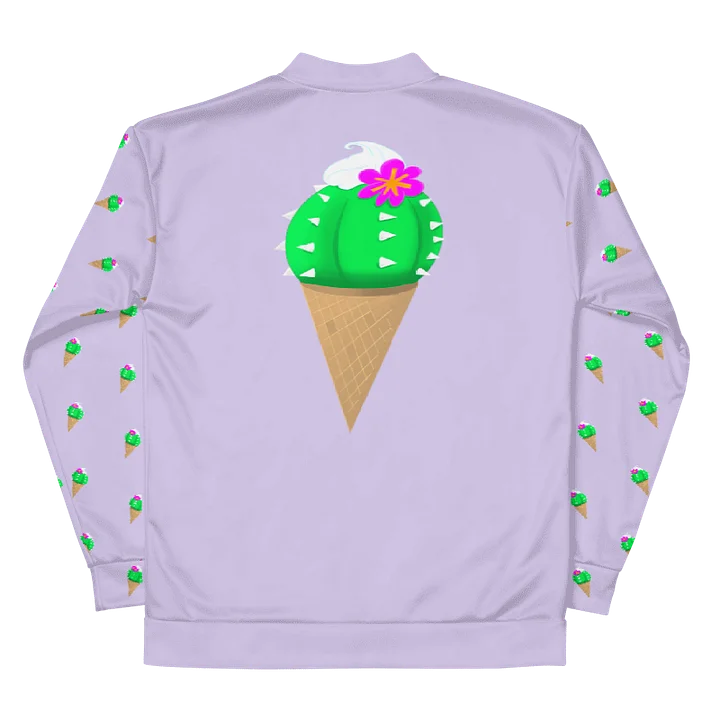Cactus Cone Bomber Jacket - Lavender product image (2)