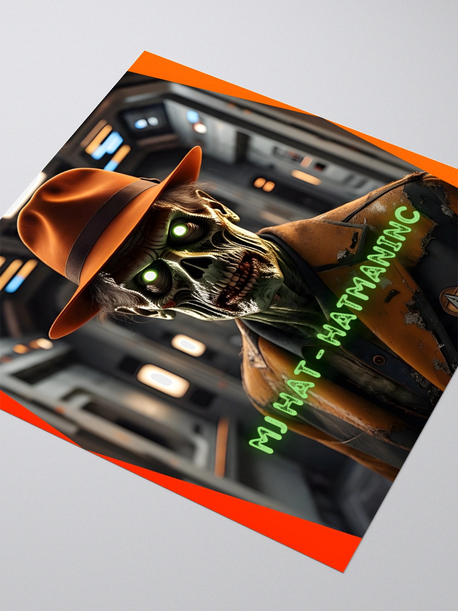 MJ_Hat - HatManInc --- The Channel Logo Sticker product image (3)