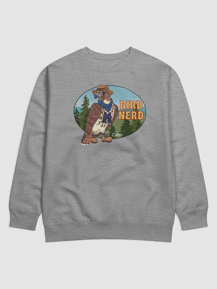 Red-tailed hawk - Bird Nerd Sweatshirt product image (8)