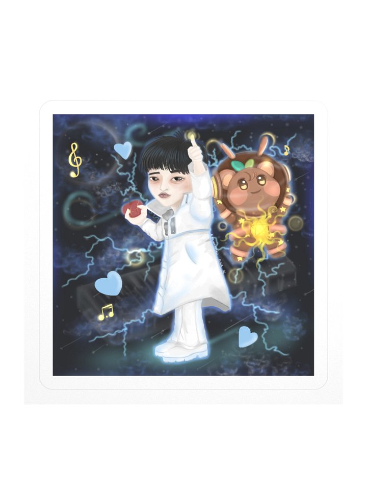 Jongho - Fanart - ATEEZ - Sticker product image (2)