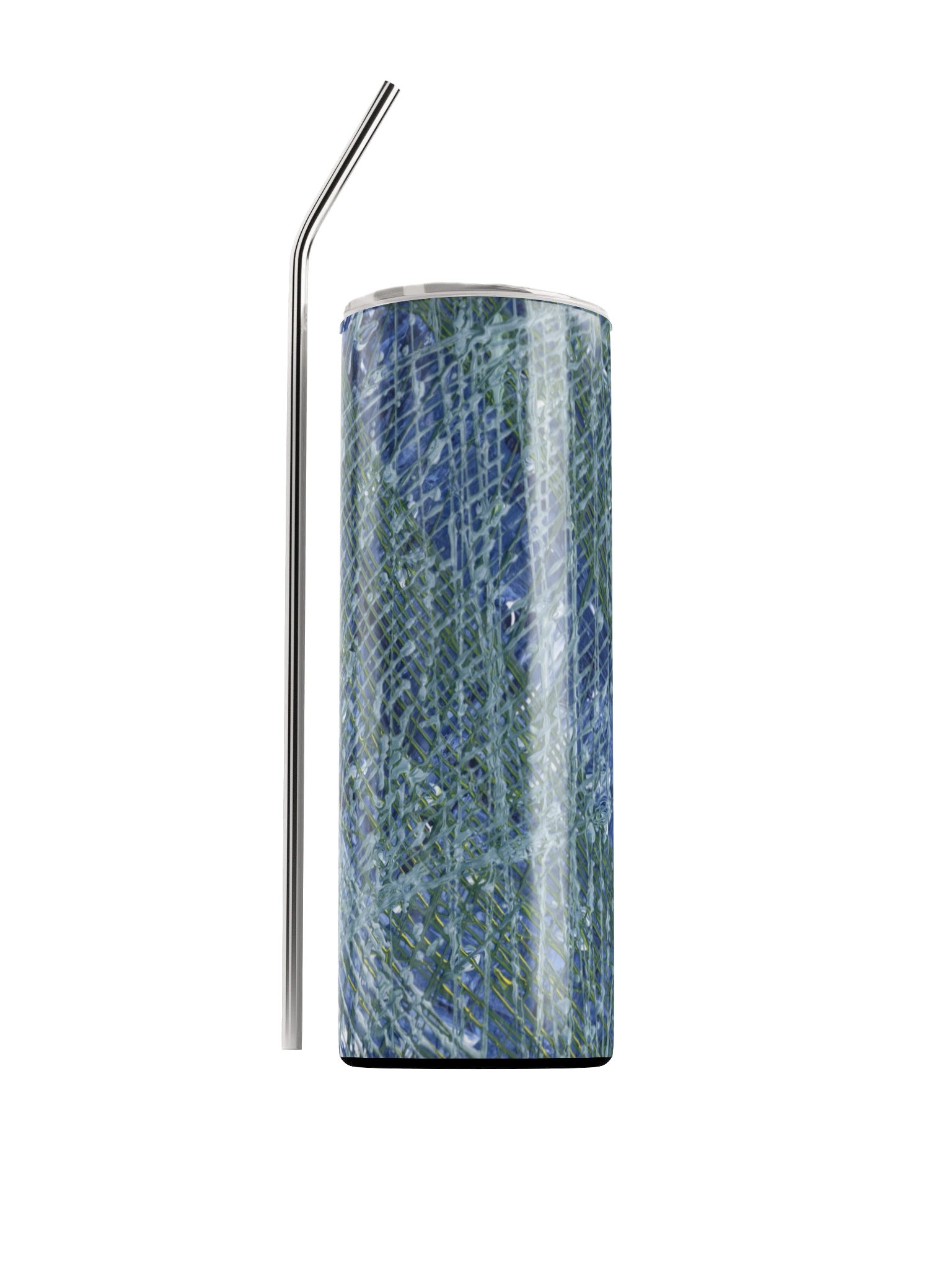 Level One - Tall Stainless-Steel Tumbler w/ Straw product image (1)