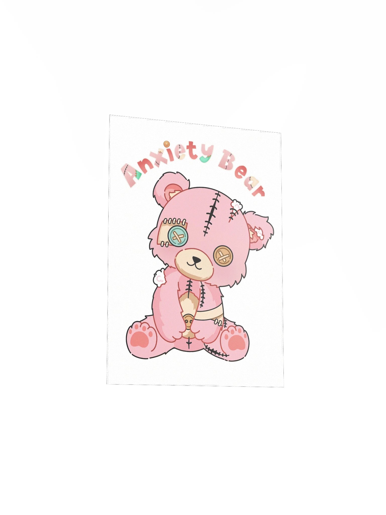 Anxiety Bear Poster product image (27)
