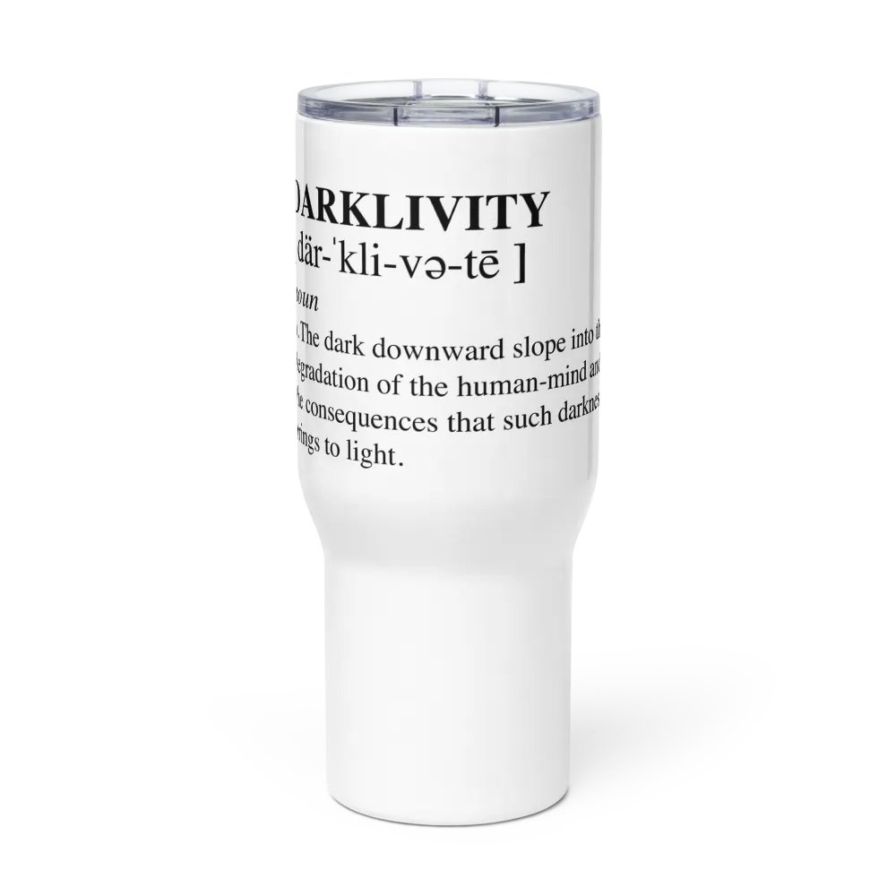 DARKLIVITY Definition Tumbler - Stainless Steel - BPA Free product image (2)