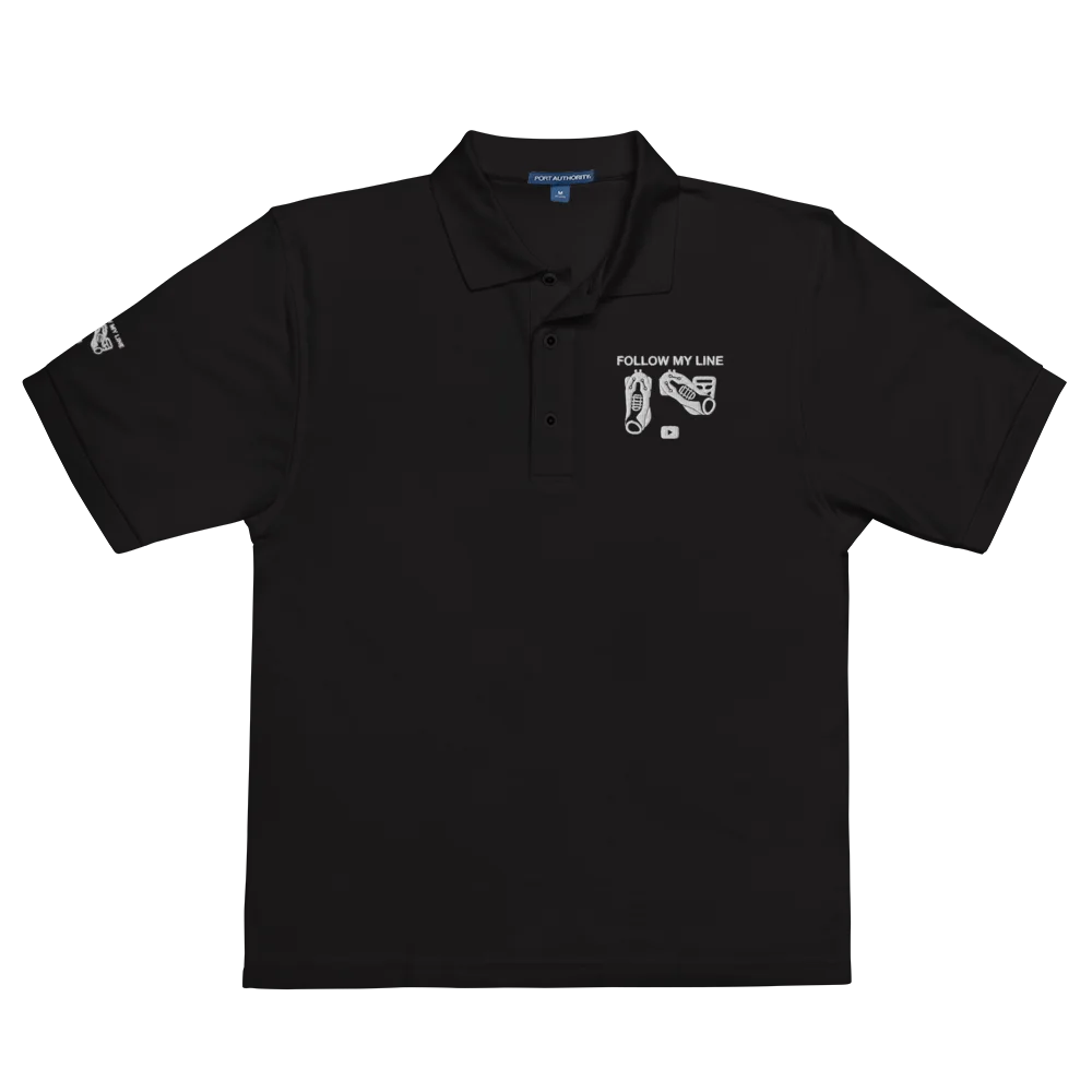 Follow My Line Logo Polo product image (4)