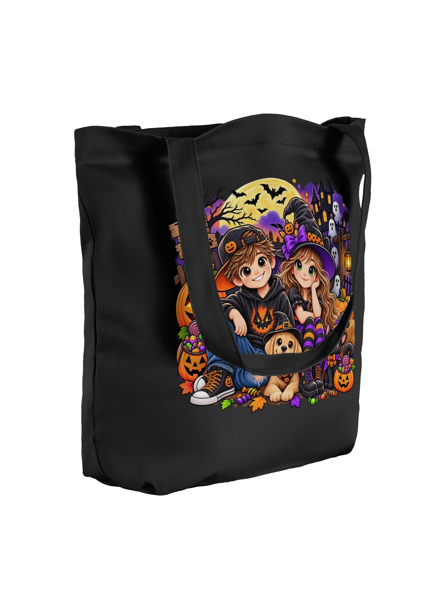 Halloween Friends & Pets Tote Bag product image (4)