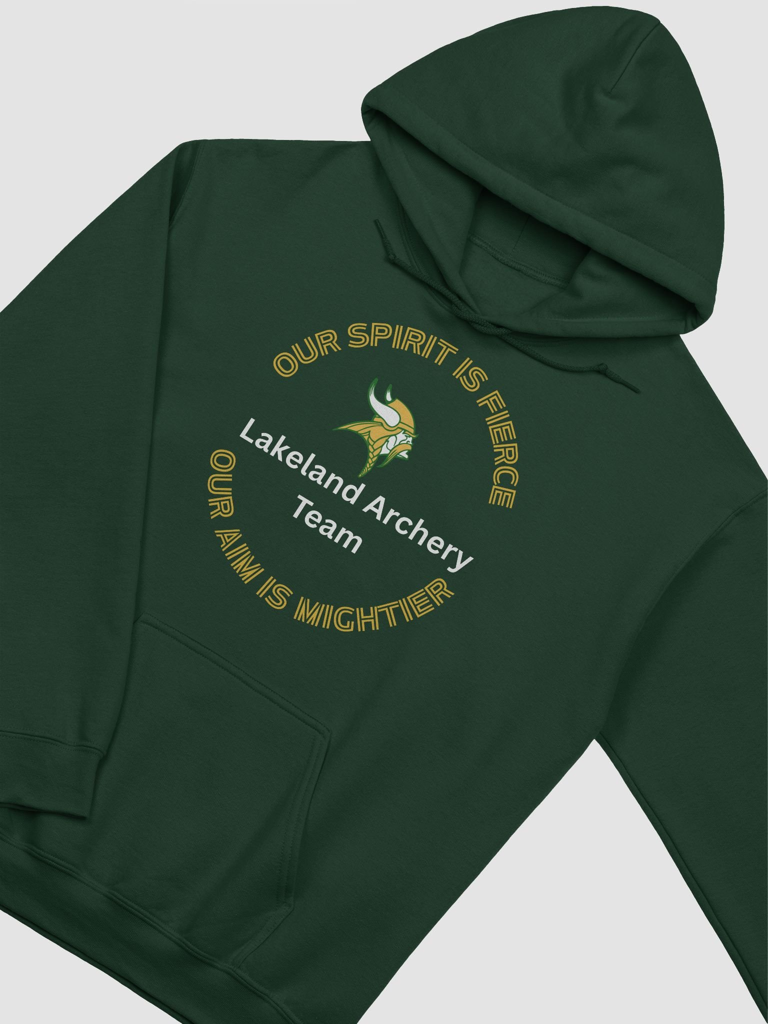 Our Spirit is Fierce, Our Aim is Mightier - Lakeland R-3 Archery Hoodie product image (7)