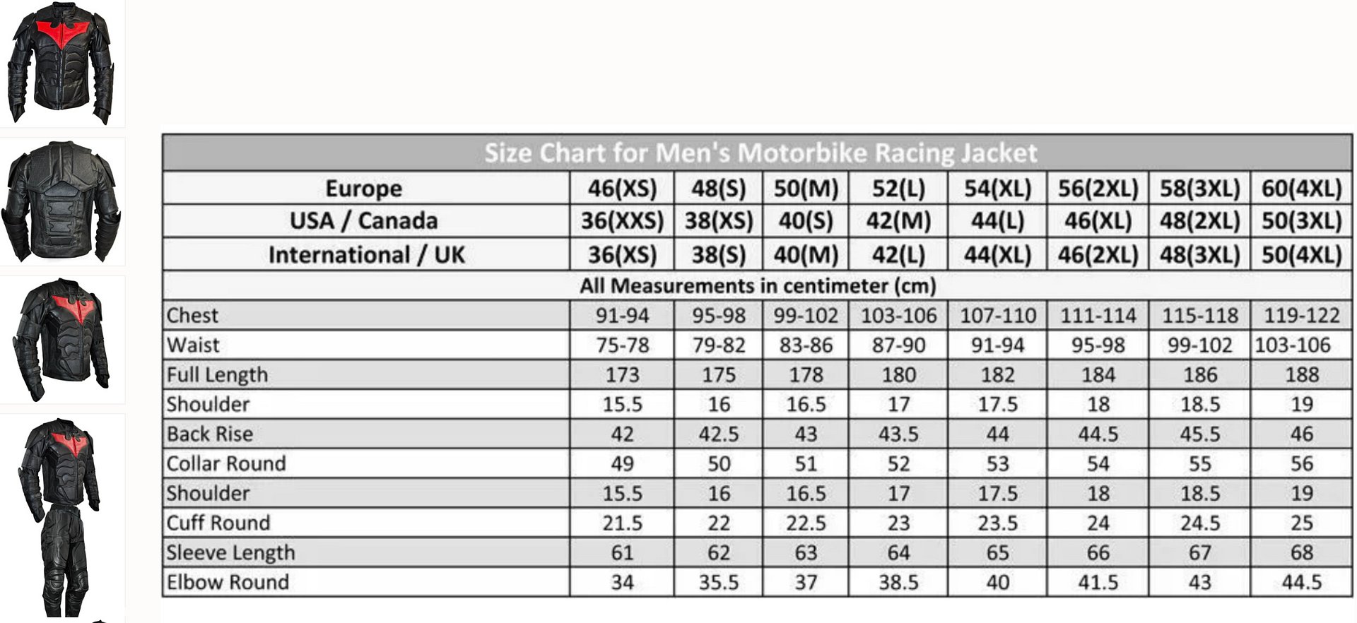 All Batman moto suits (Jacket + trousers) Gear, armor, protection sports equipment ) product image (12)