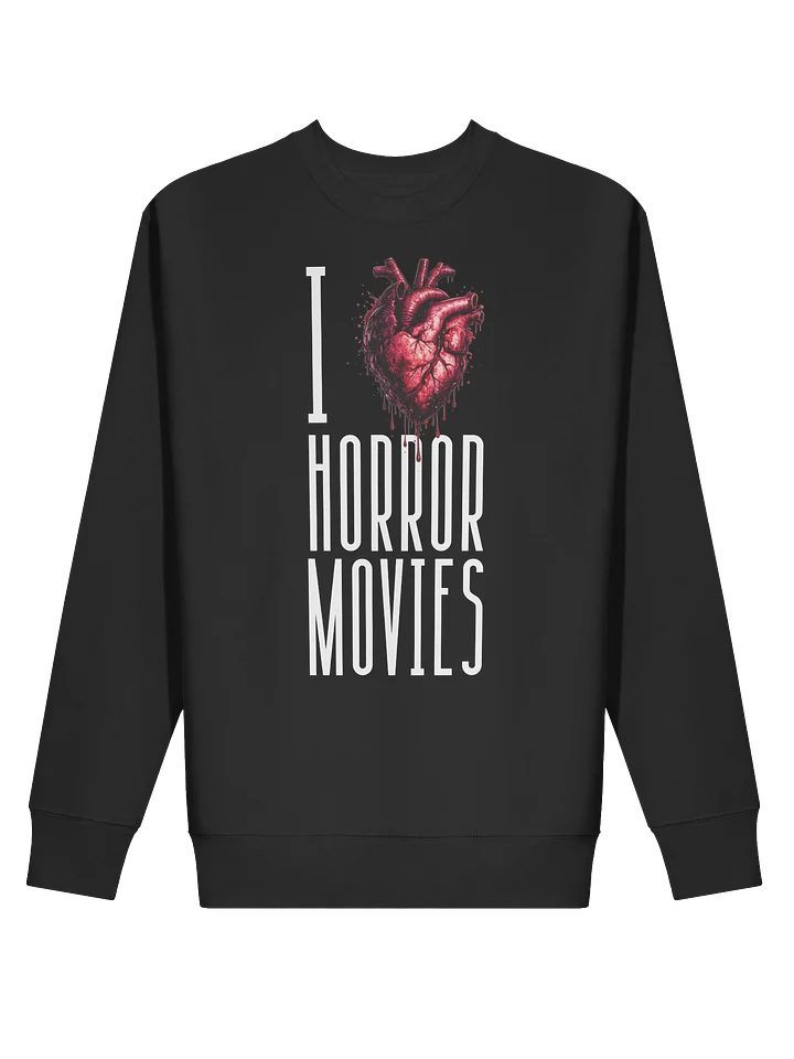 I Love Horror Movies (Heart) - Sweatshirt product image (2)