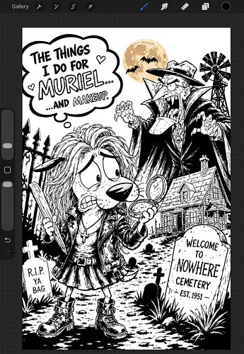 Now time for coloring  #pndstudios #illustration #art #conventions #artist #cons #illustrator