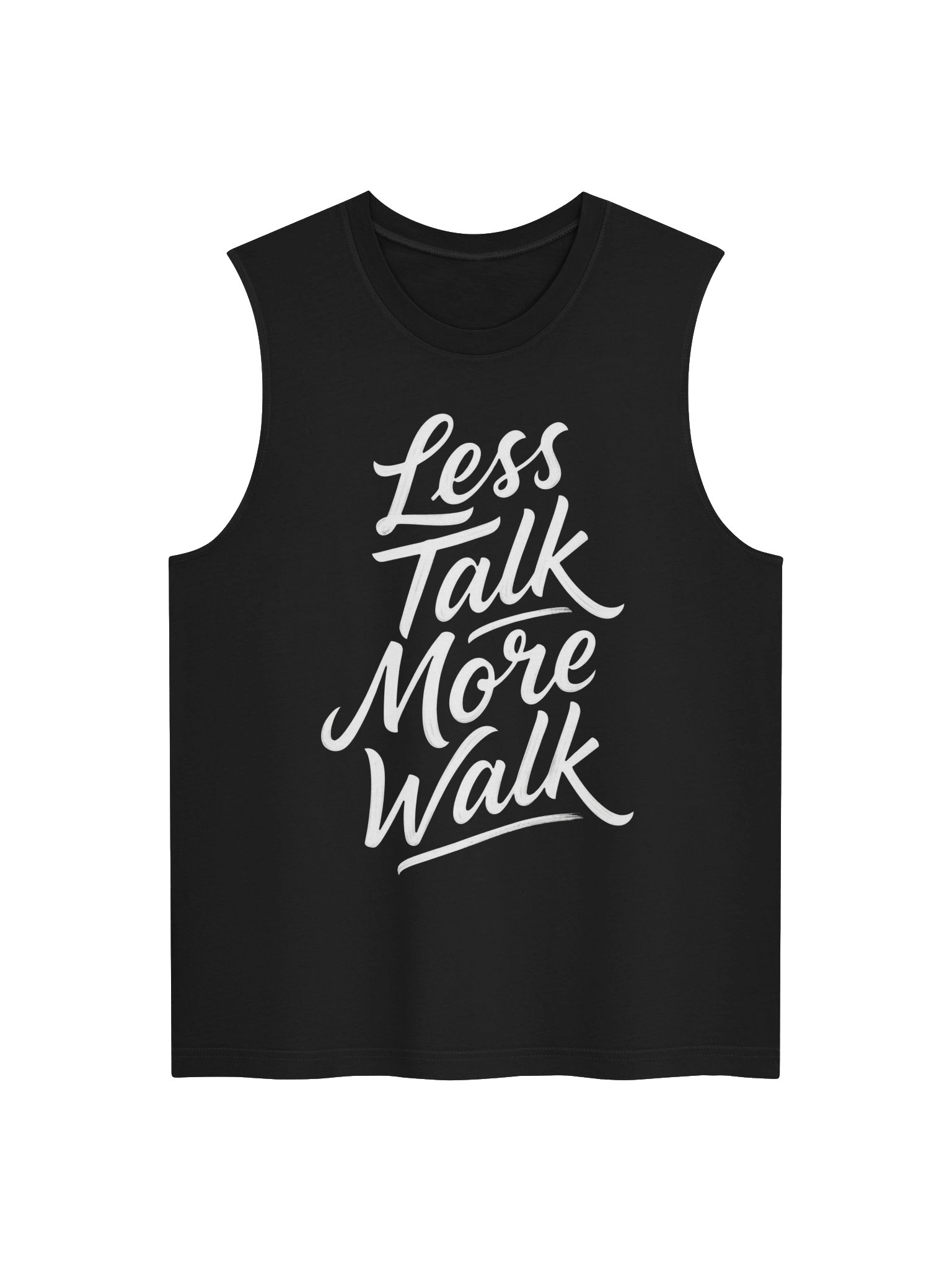 Less Talk More Walk Muscle Tank product image (1)