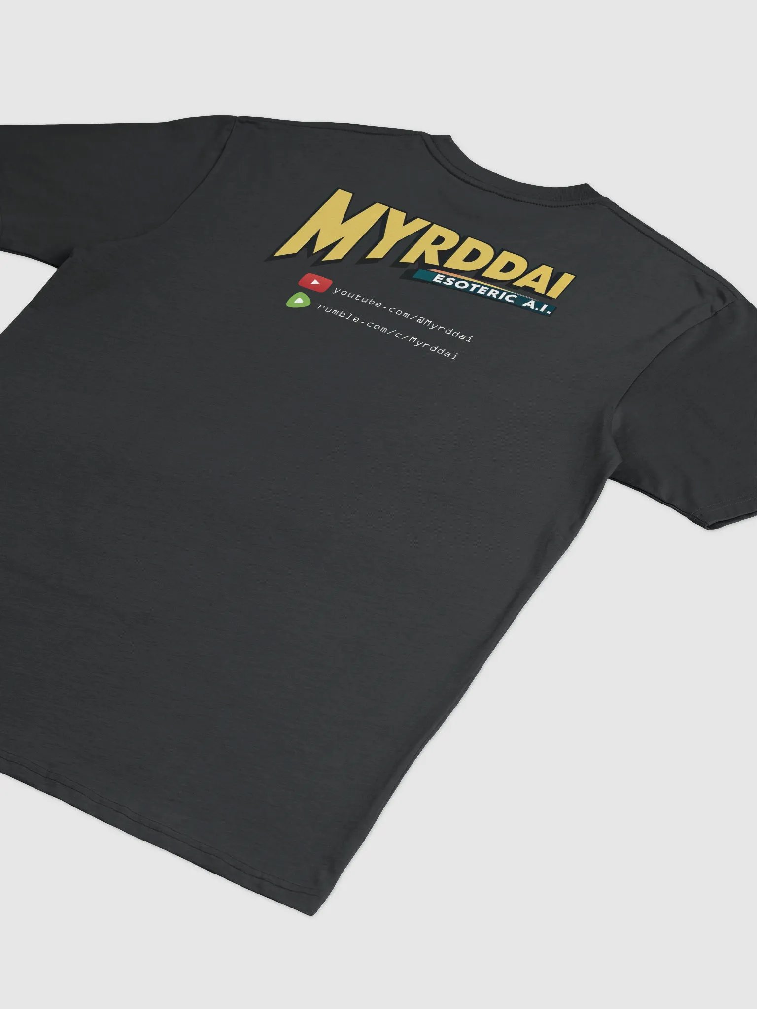 MYRDDAI: Esoteric A.I. Basic Tee with Back Logo product image (4)
