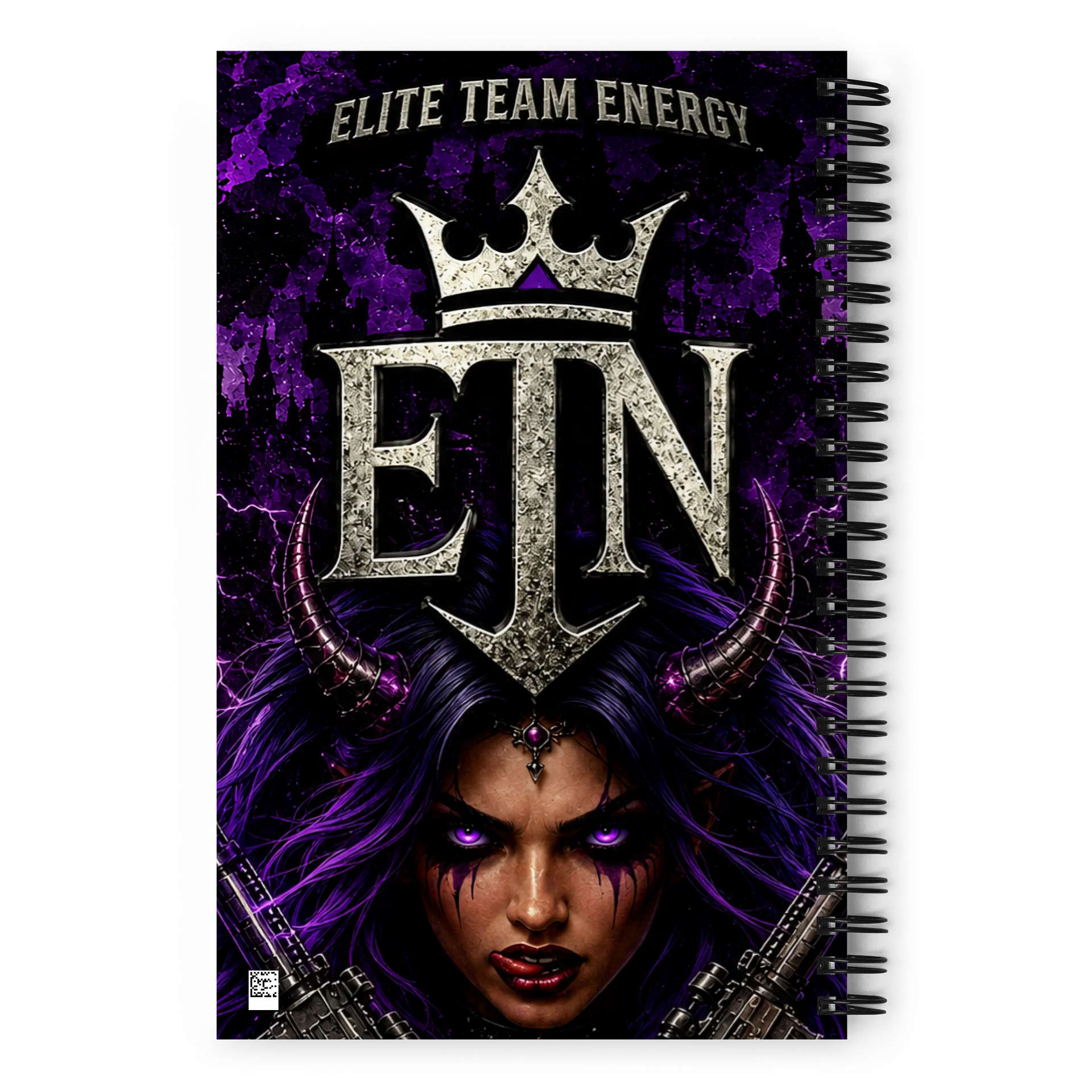 Tactical Demon ETN Spiral Notebook (Elite Team Energy) product image (2)