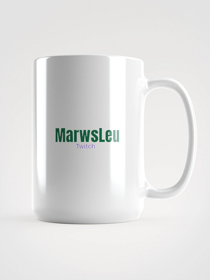Vibrant Twitch Logo White Glossy Mug product image (1)