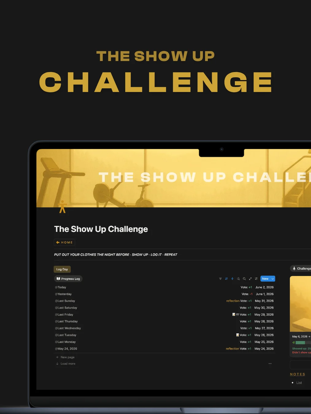 The Show Up Challenge (no card required) product image (1)