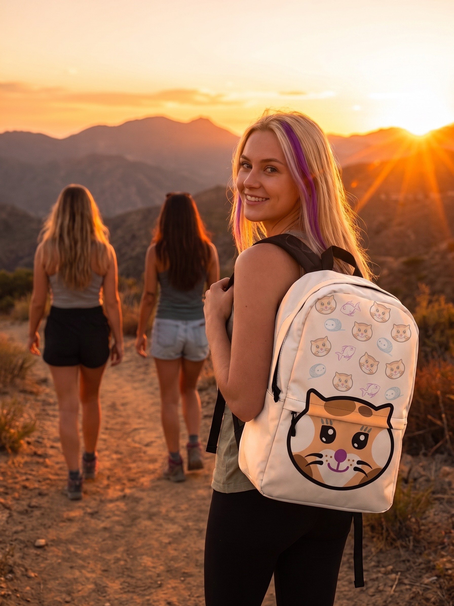 Peanut Super Friendly Kitty Back Pack product image (3)