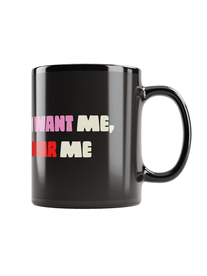 "Women Want Me, Fish Fear Me" Glossy Mug product image (2)